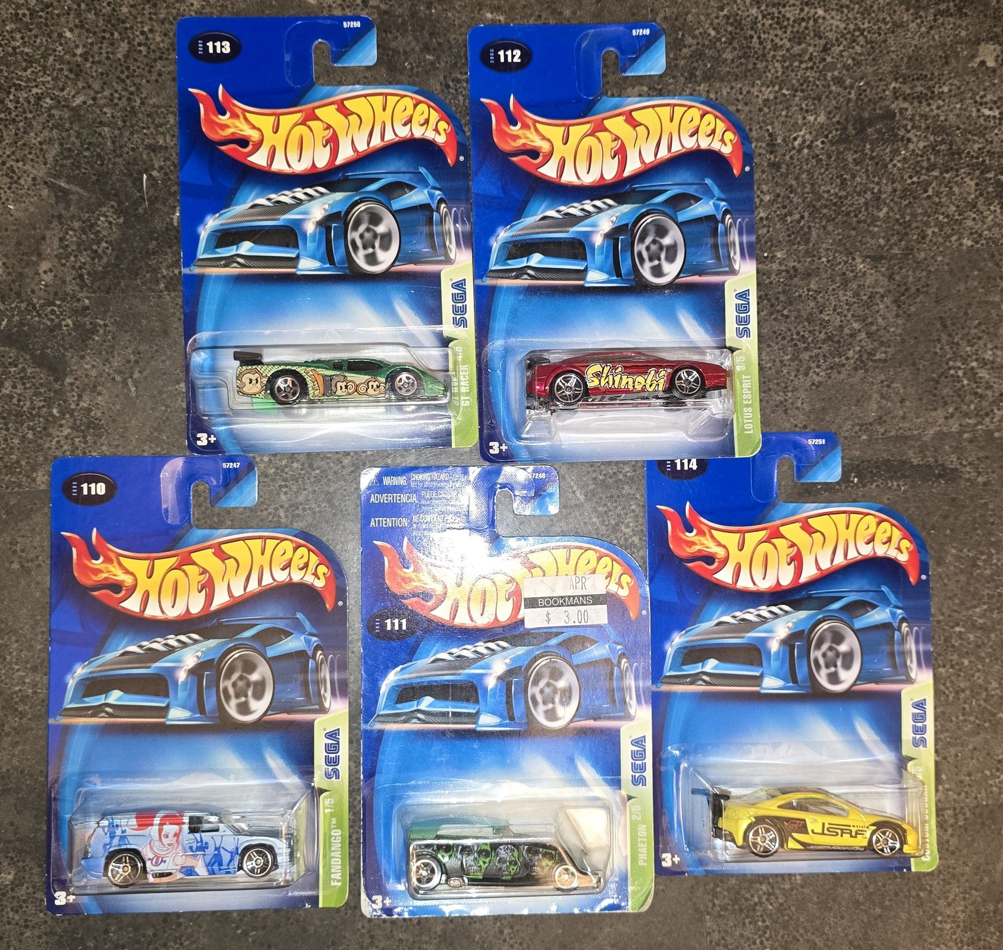 I never knew Sega and Hot Wheels had a partnership