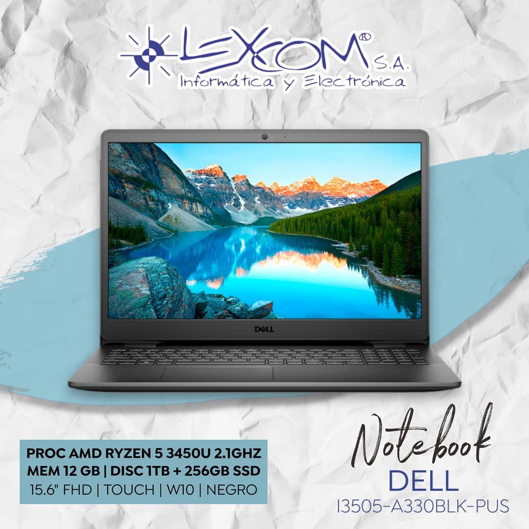 La notebook DELL... - Lexcom Informática y Electrónica S.A.