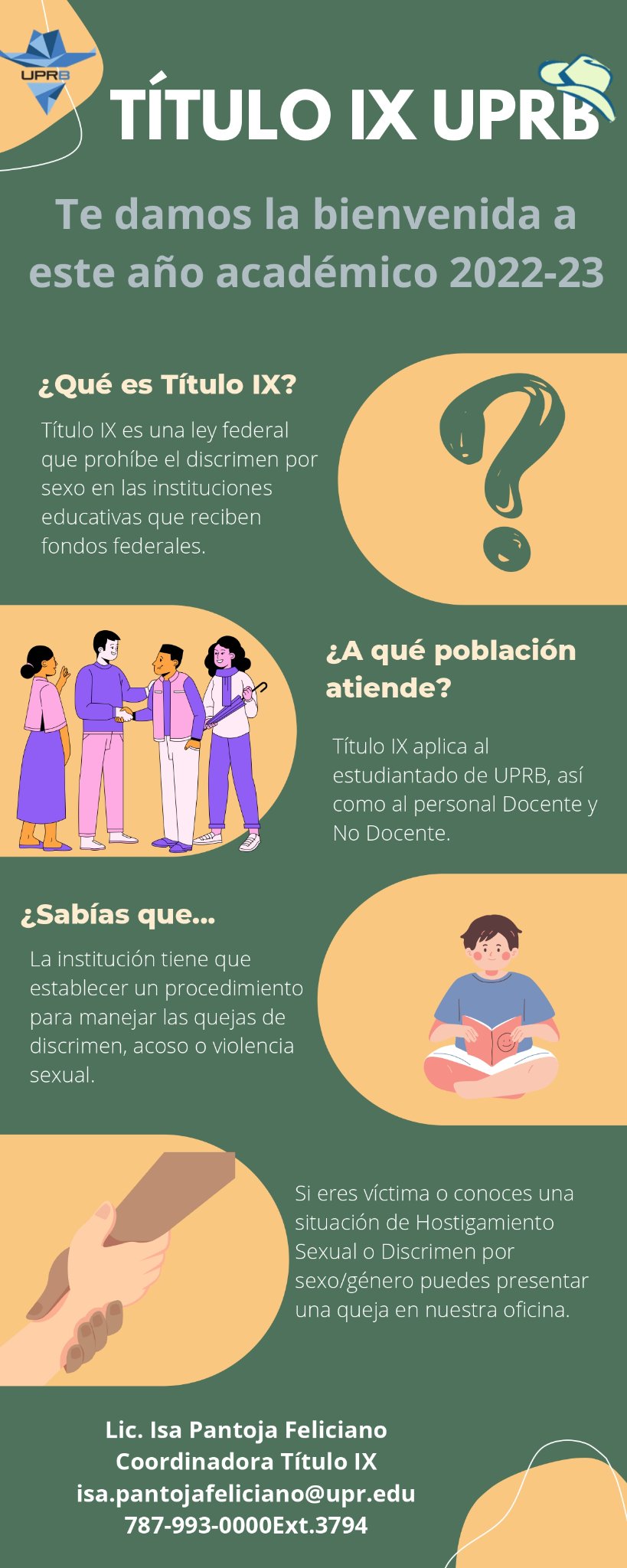 UPR Bayamón - TÍTULO IX UPRB te da la bienvenida al Año... | Facebook