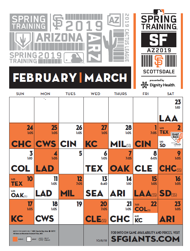 The countdown to Spring Training is... - Scottsdale Stadium