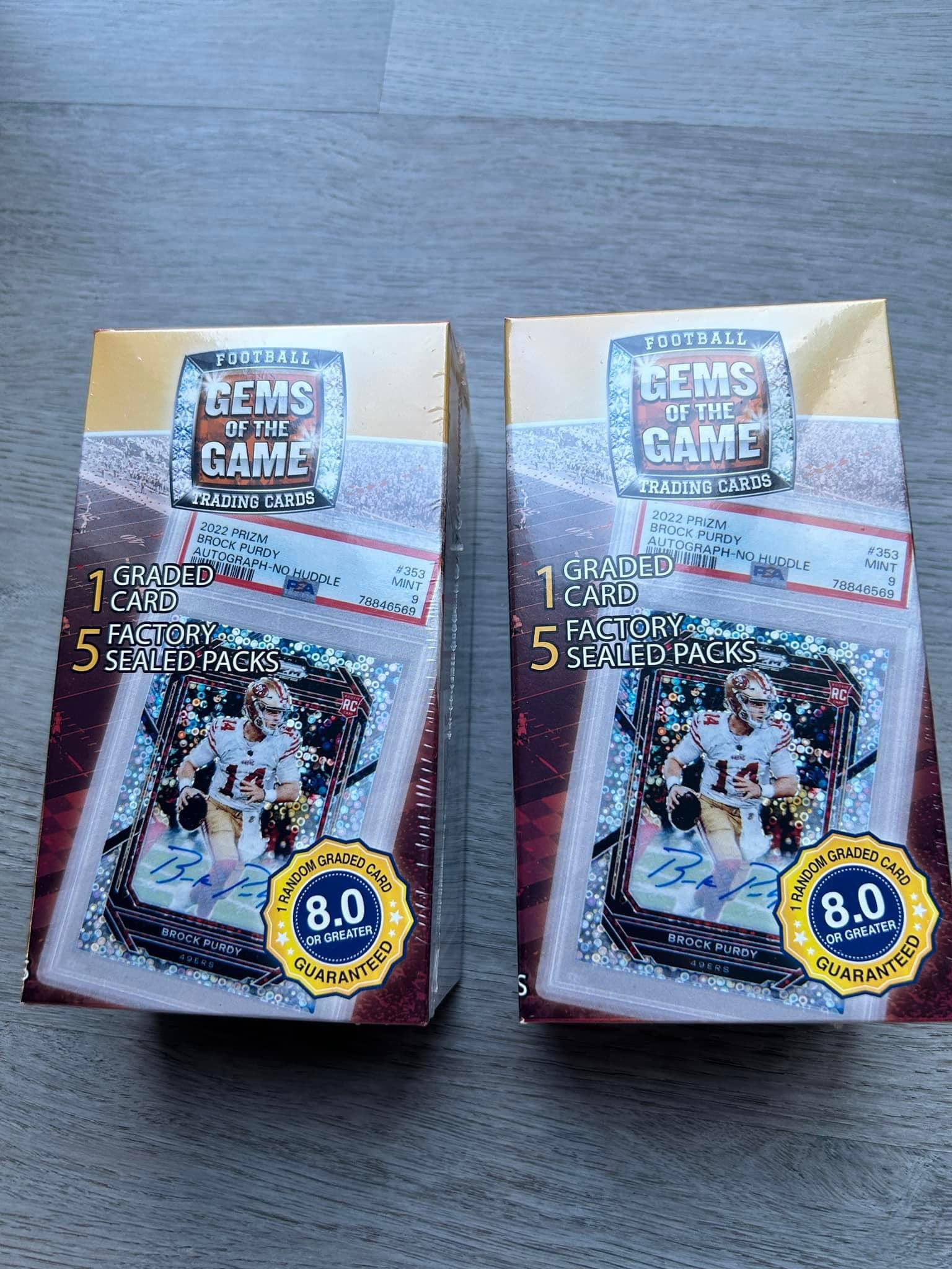 football gems of the game 1 graded card Mystery | MPE Graded Football Card 2023 NFL Gems of the
