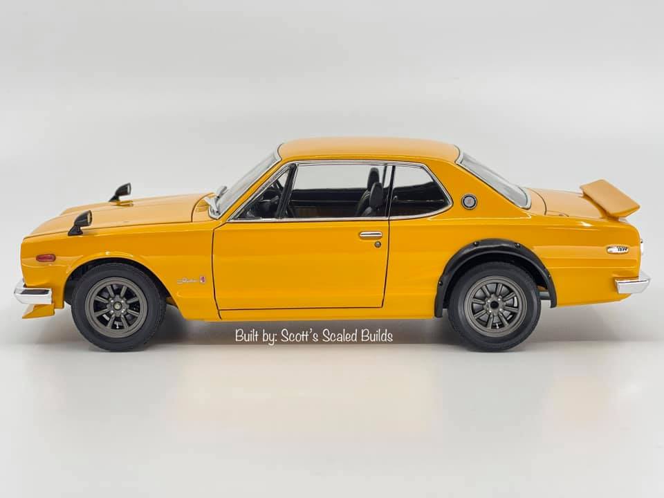 ABC Hobby NISSAN SKYLINE HT2000 GT-R Clear Body Set for 1/10 RC On