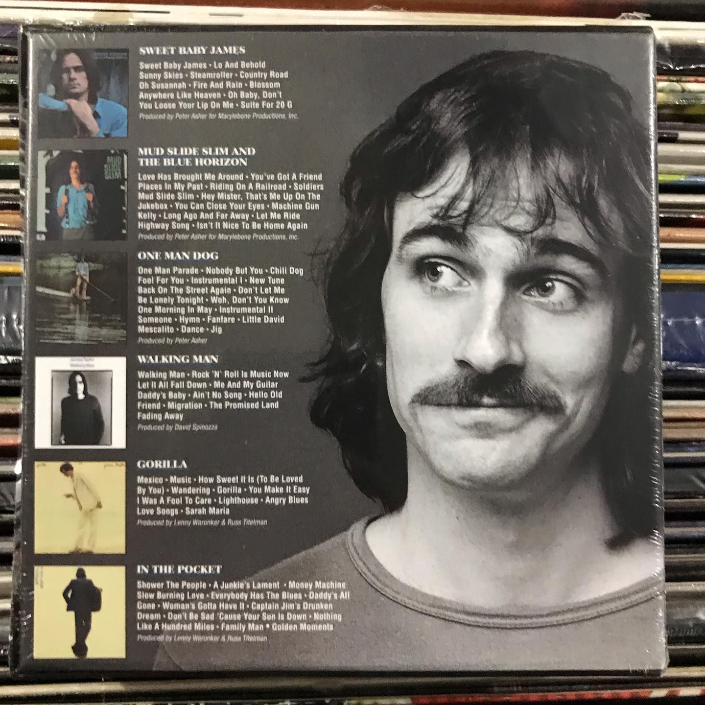 Box cd James Taylor-The Warner Bros.Albums 1970-1976 (6cds) #cd 