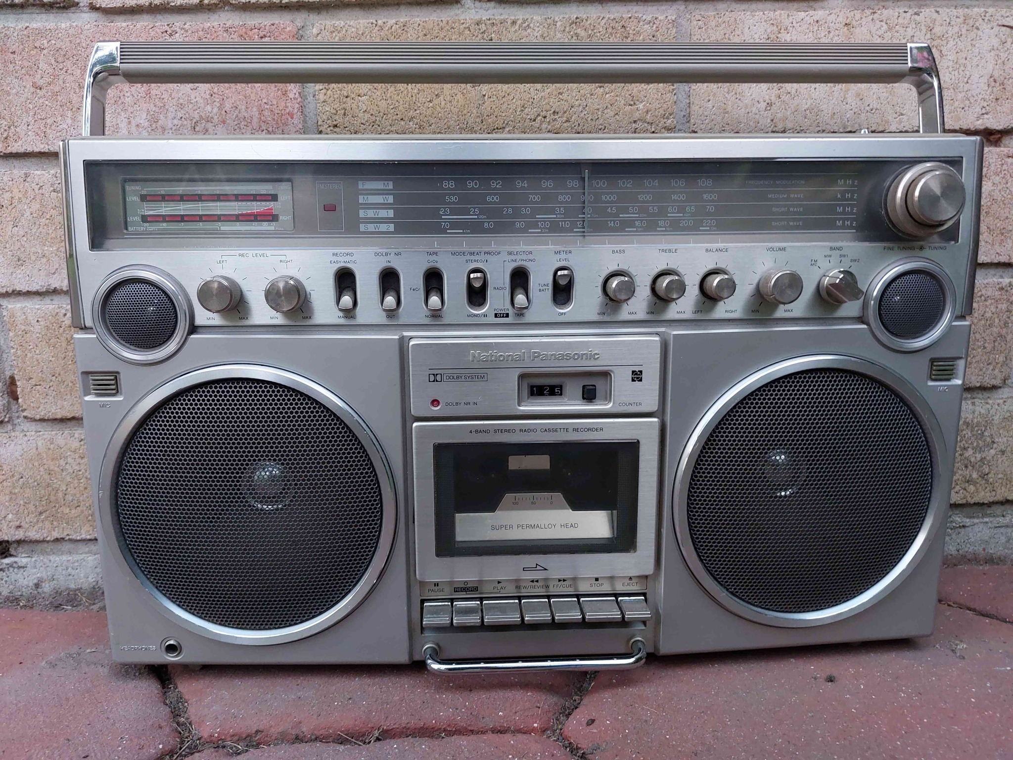 Vintage National Panasonic RX-5500F boombox, a rare model released