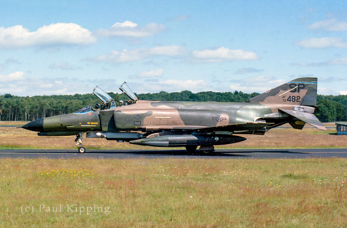 Wolfhounds / Spotting / Soesterberg (EHSB) | F-4E 72-1482 (SP 23rdTFS ...