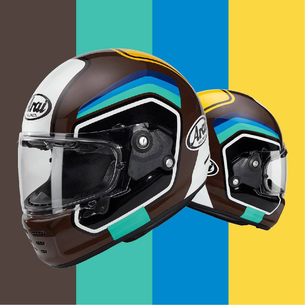 Introducing the NEW Arai Rapide - a helmet that fits in with your
