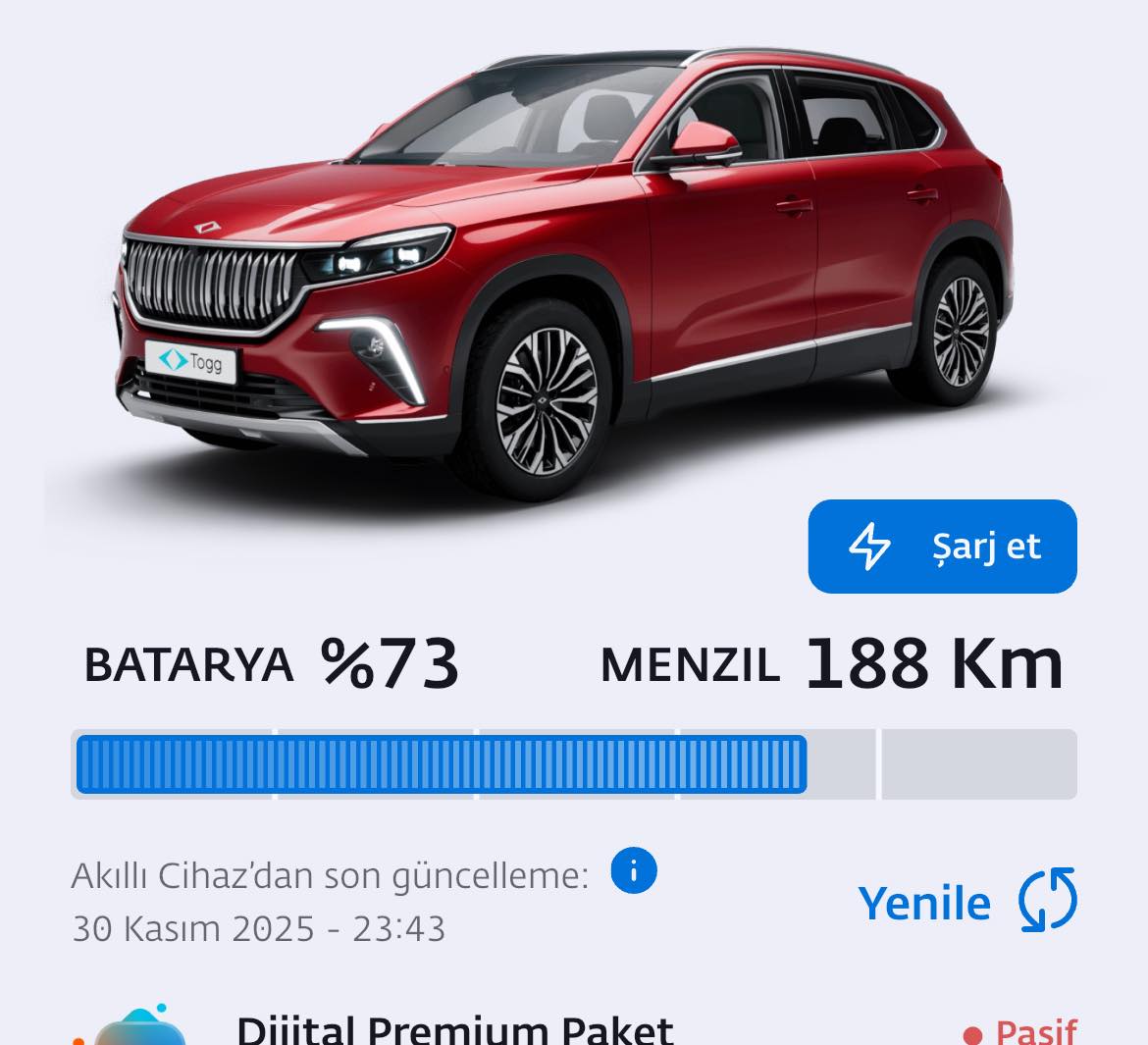 TOGG TÜRKİYE | Herkese merhaba aracı normal hızlarda 80-90 km hızda ...