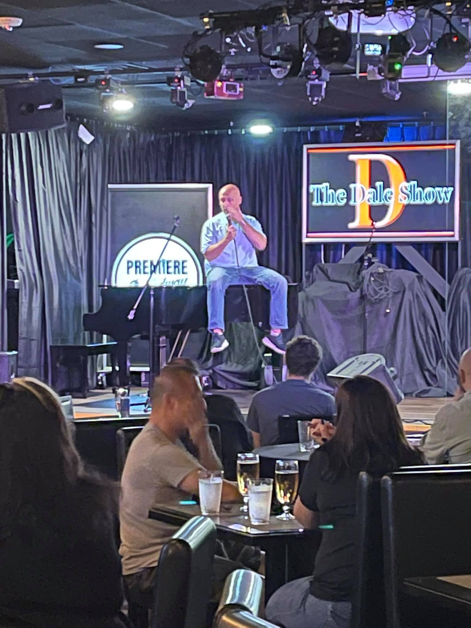 Our first night of Stand up comedy... - Premiere on Broadway