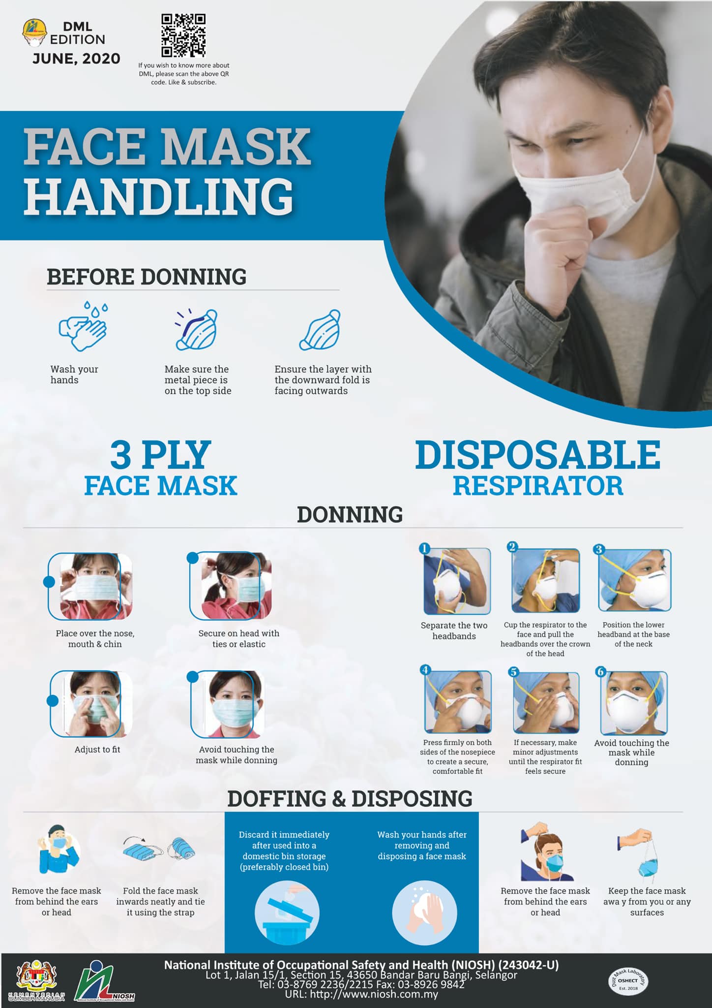 Face Mask Handling: Donning, Doffing and... - National Institute of ...