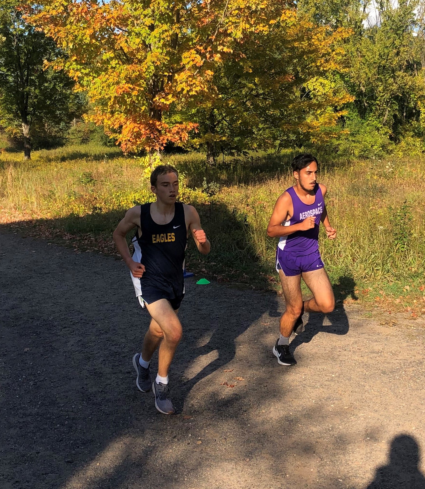 The CLHS boys cross country team competed against AAE at Northwest Park ...