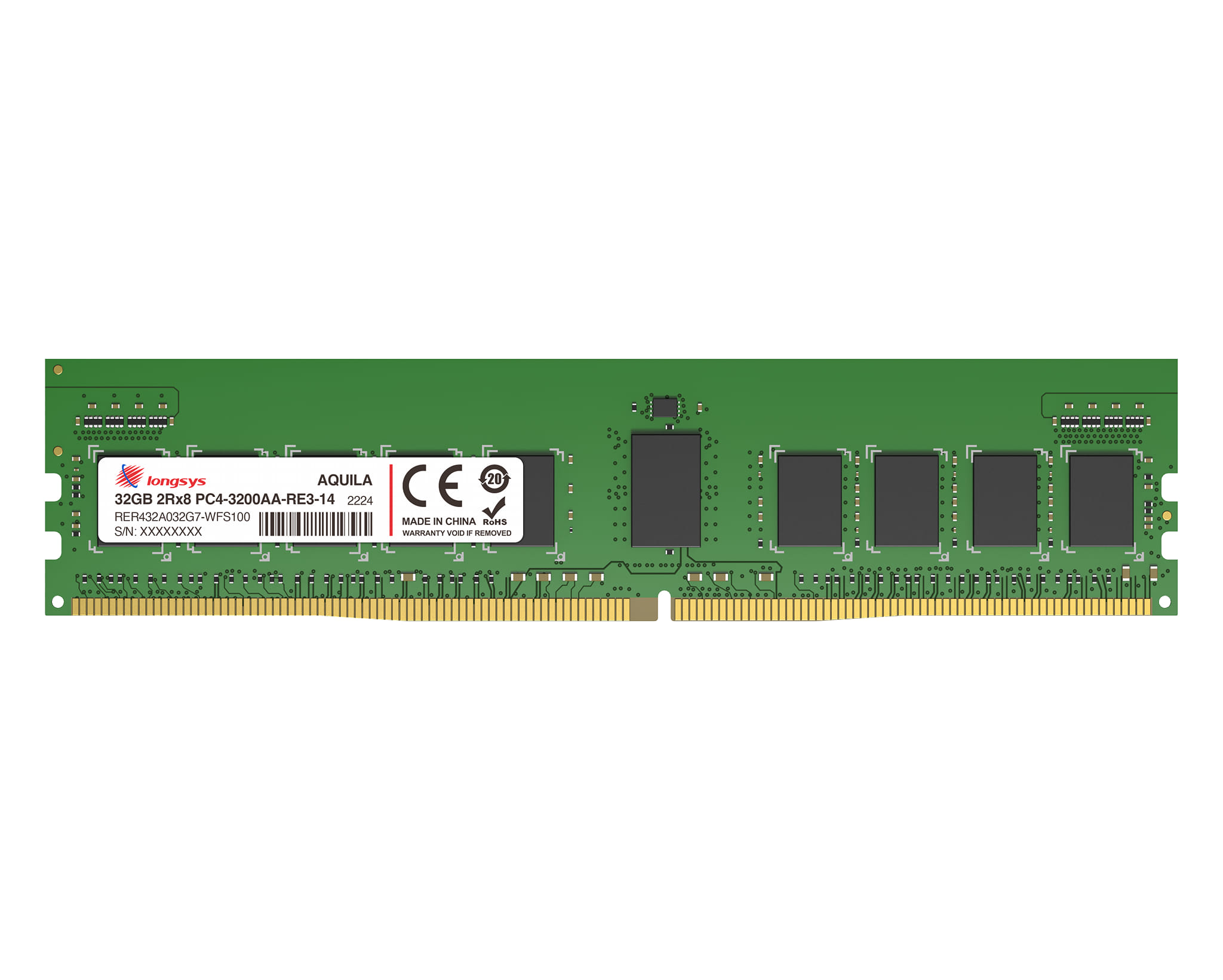 Longsys - The #Longsys AQUILA #RDIMM, featuring a... | Facebook