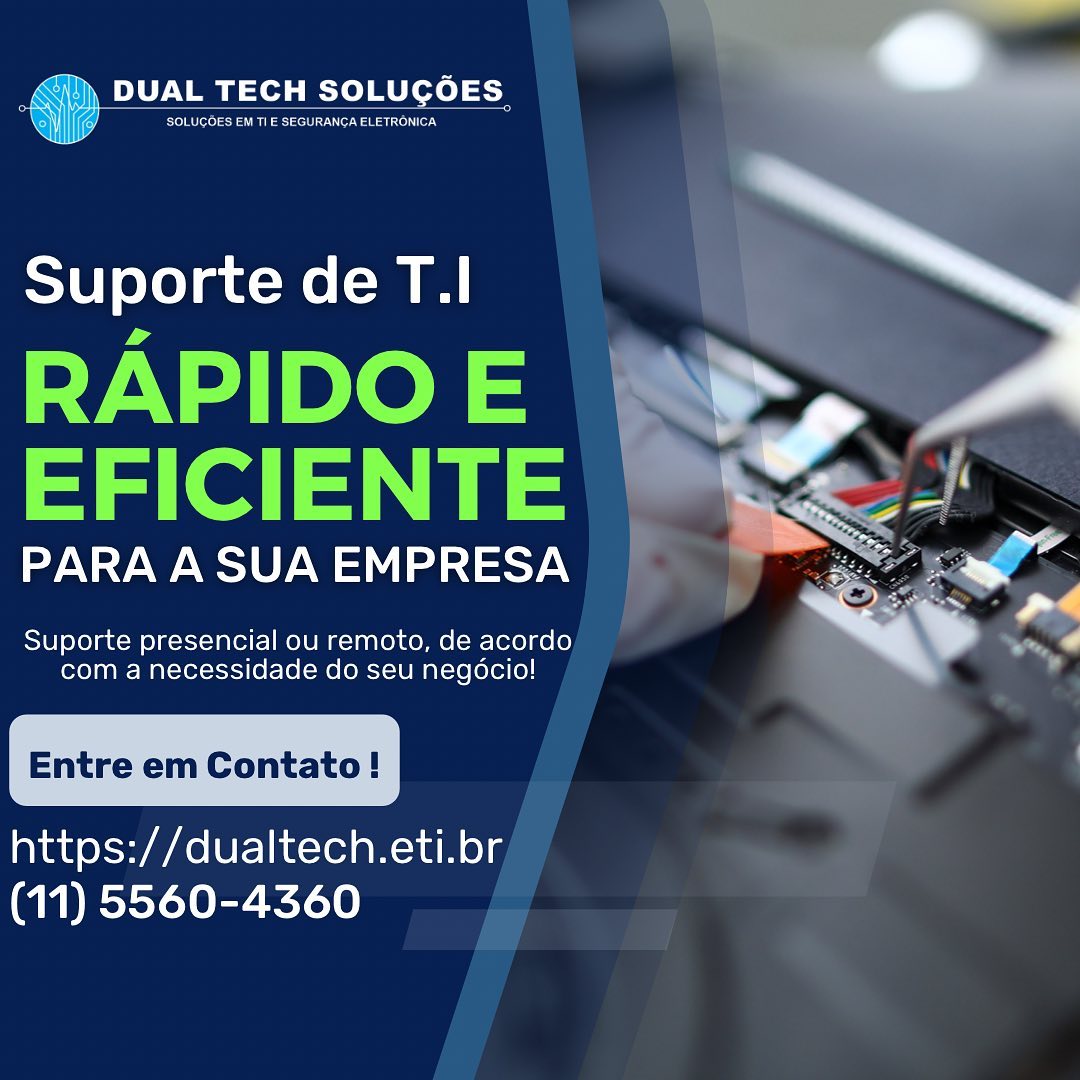 Dual Tech Soluções em TI e Segurança Eletrônica | São Paulo SP