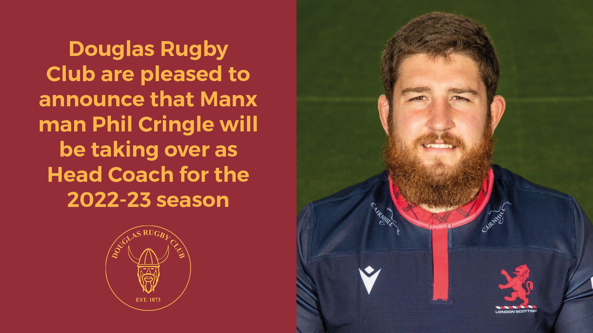 Delighted to announce... - Douglas Rugby Club Isle of Man | Facebook