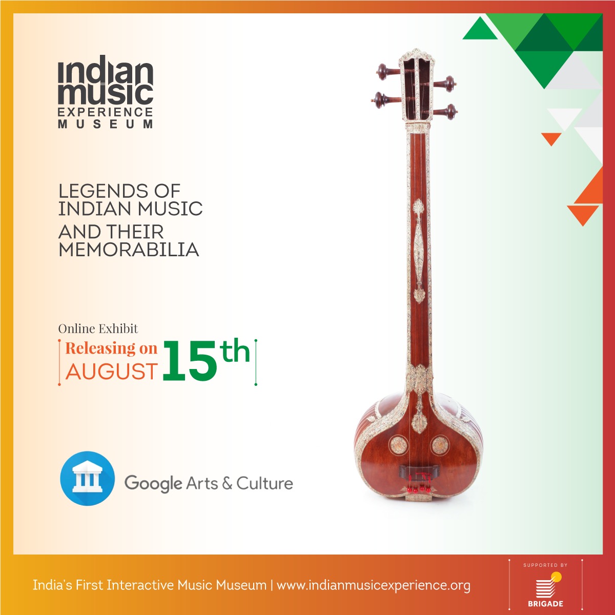 Indian Music Experience On Our 74th Independence Day Tap Into The Treasures Of Some Great Indian Legacies As Over 100 Artefacts From The Indian Music Experience Museum Can Now Be Viewed