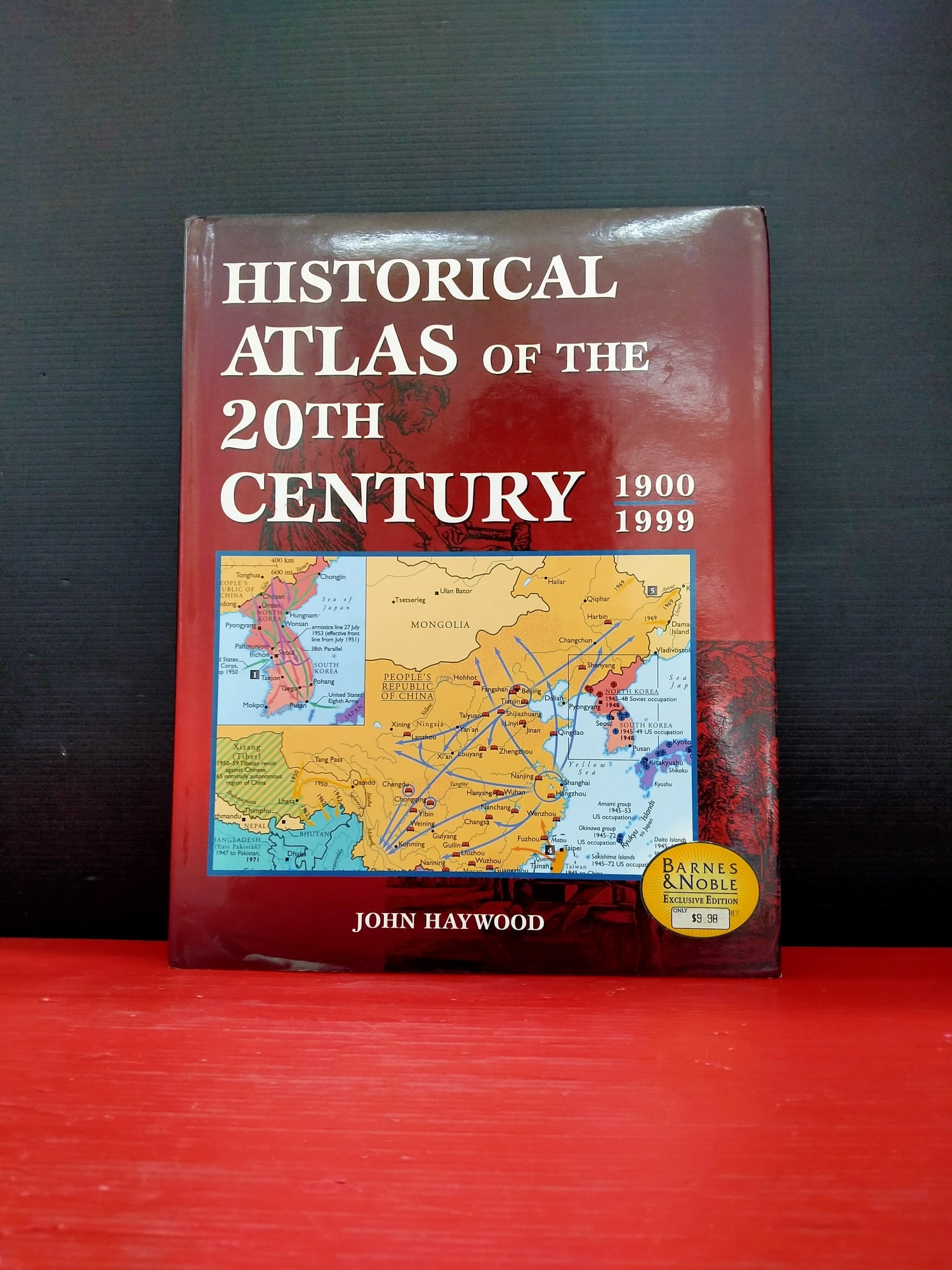 HISTORICAL ATLAS of the 20TH CENTURY ภาษาอังกฤษ 📚สภาพบ้านค่ะ^^เสื่อม ...