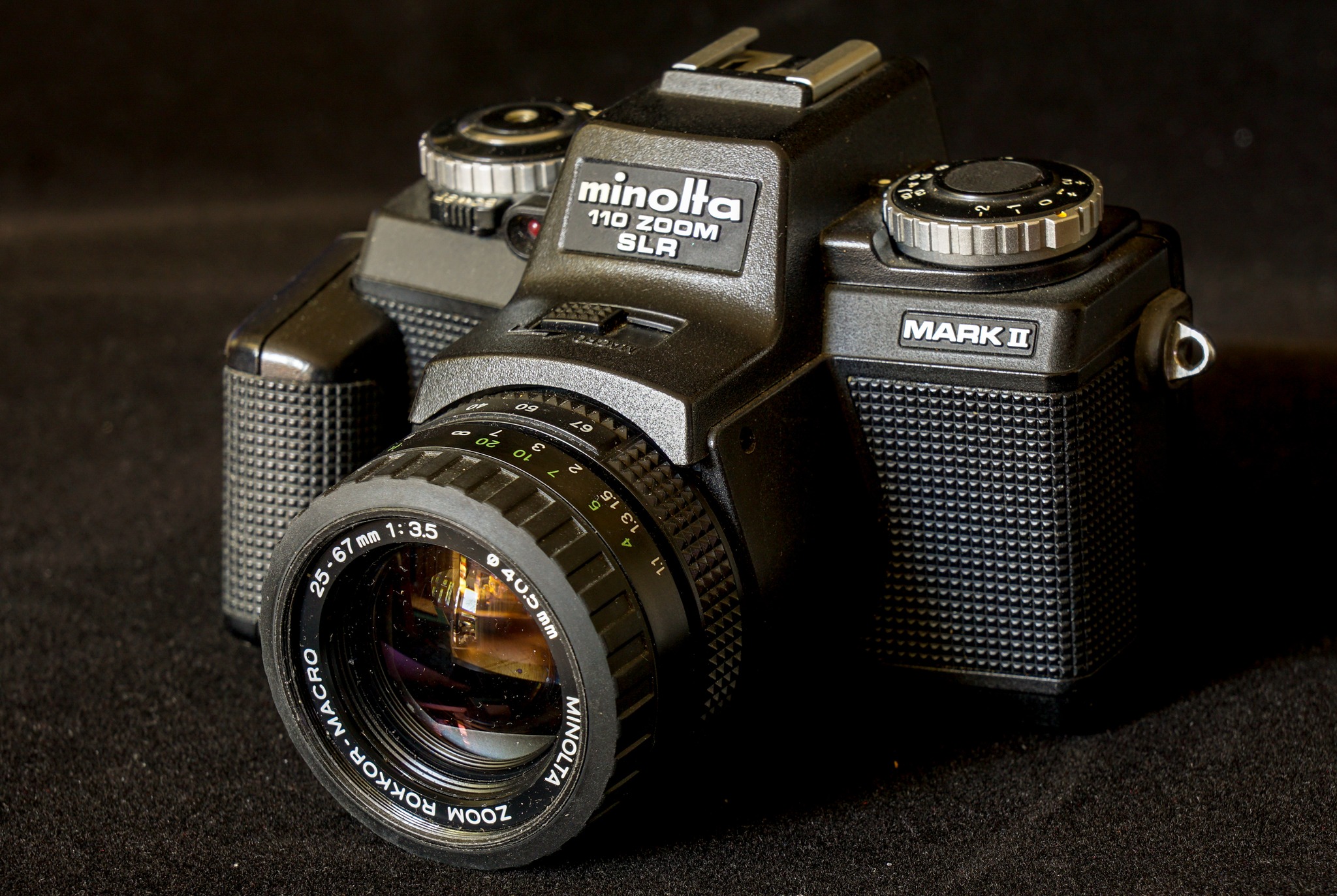 Minolta 110 zoom SLR Mk II - - - c 1979