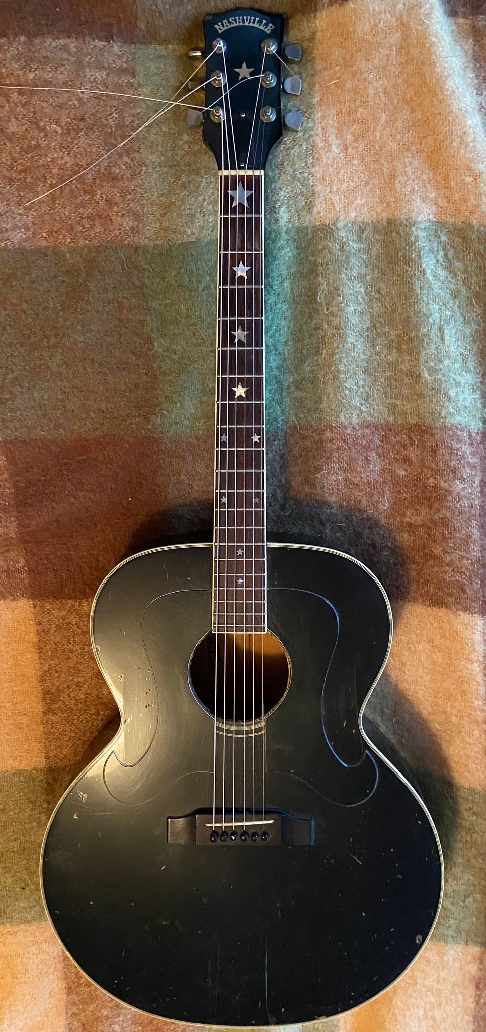 In honor of 'Flattop Friday' - here's a vey cool Gibson J-180