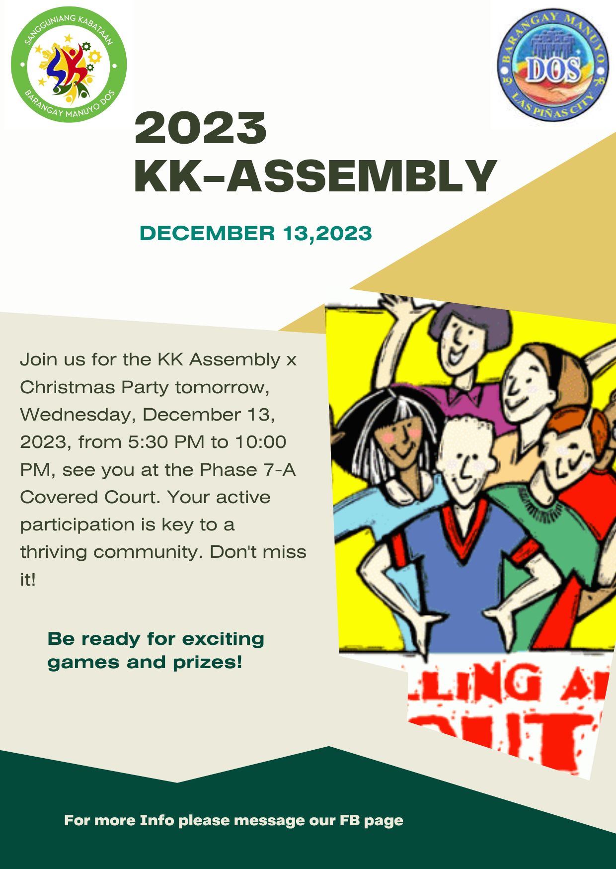 🎉🎄 Exciting News for the... - SK BRGY Manuyo Dos - KILOS