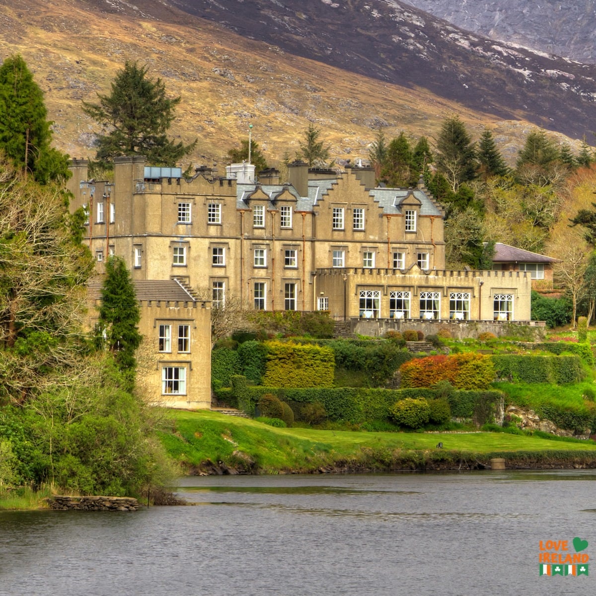 Ballynahinch Castle is a former Irish country house and estate