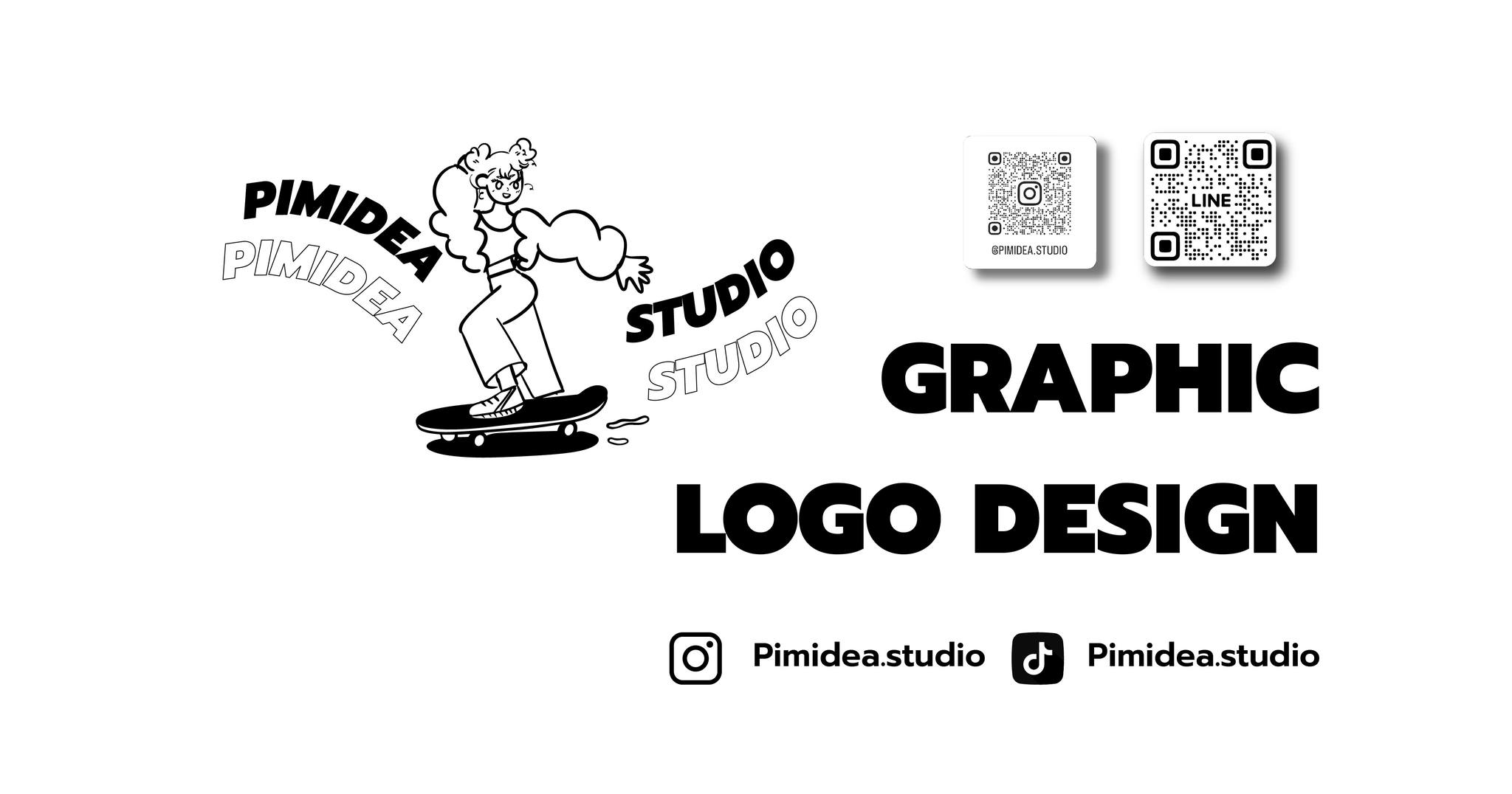Pimidea.studio Logo Design | Bangkok