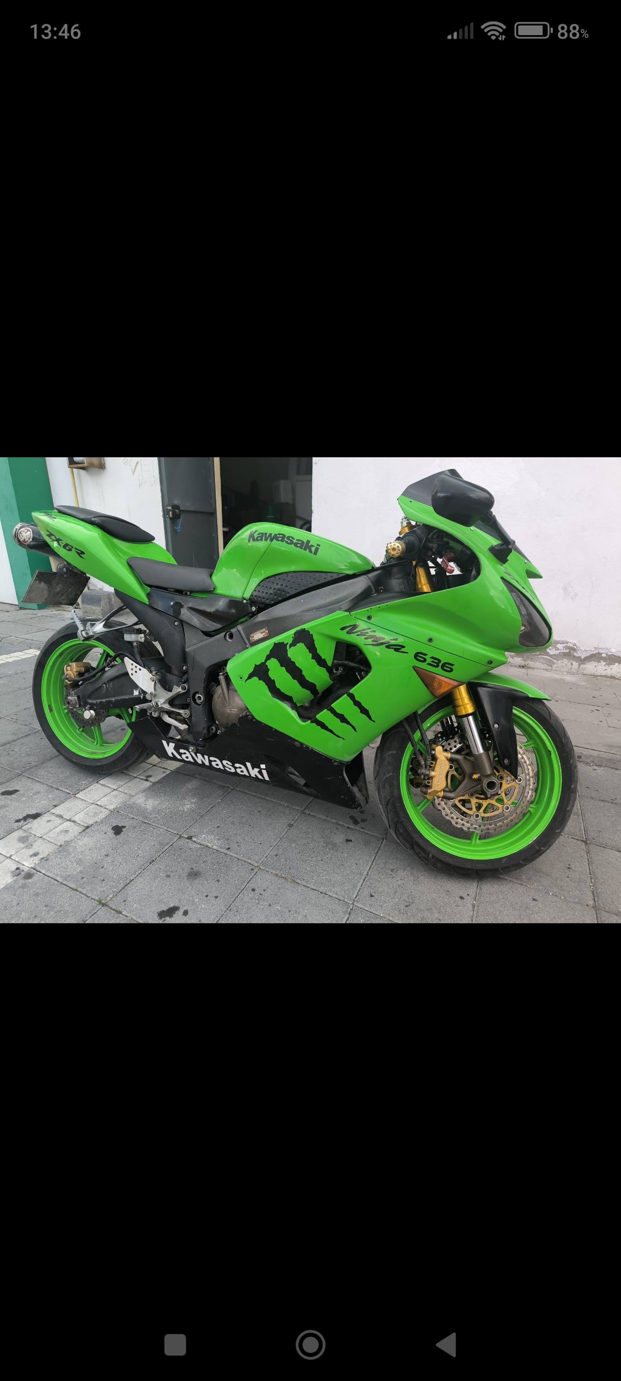 Satılık zx6 r ninja yer Kayseri fiyat 220 model 2005