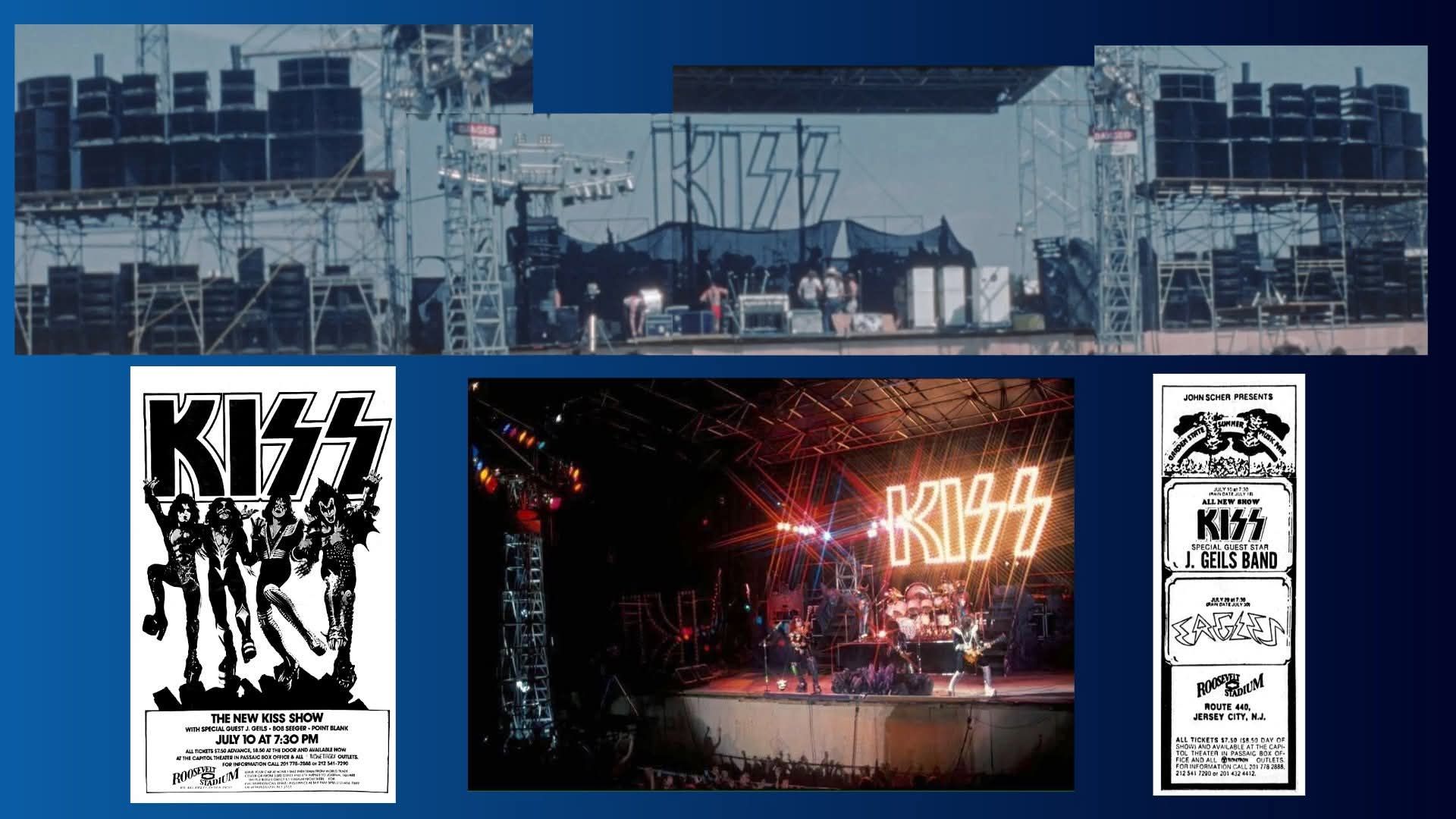 KISSTORY - July 10, 1976 - #KISS rocked Roosevelt Stadium in