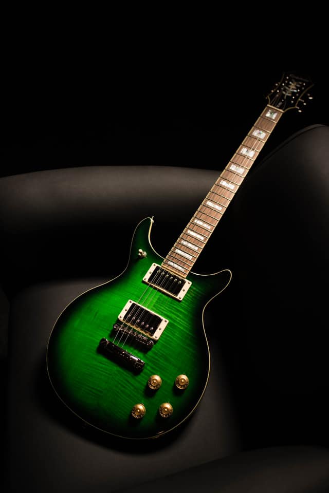 Make your friends green with envy with the Epiphone DC PRO