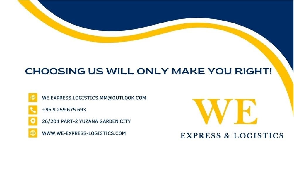 WE Express Delivery & Logistics | Yangon