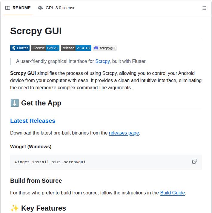 Thongchai - 📱 Scrcpy GUI คือ GUI ที่ครอบ scrcpy ให้ใช้งานง่ายแบบไม่ต้อง ...