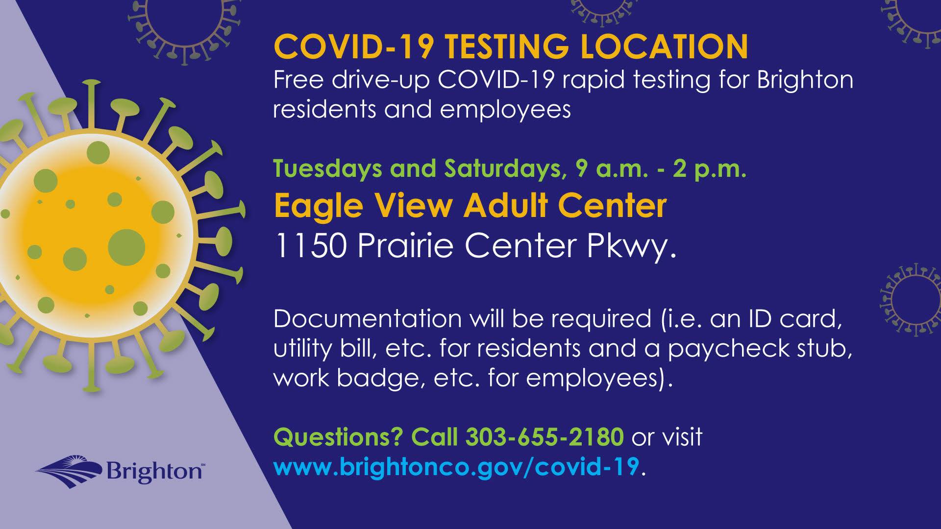 City - NEED A COVID-19 TEST? Get tested today for free at the City's ...