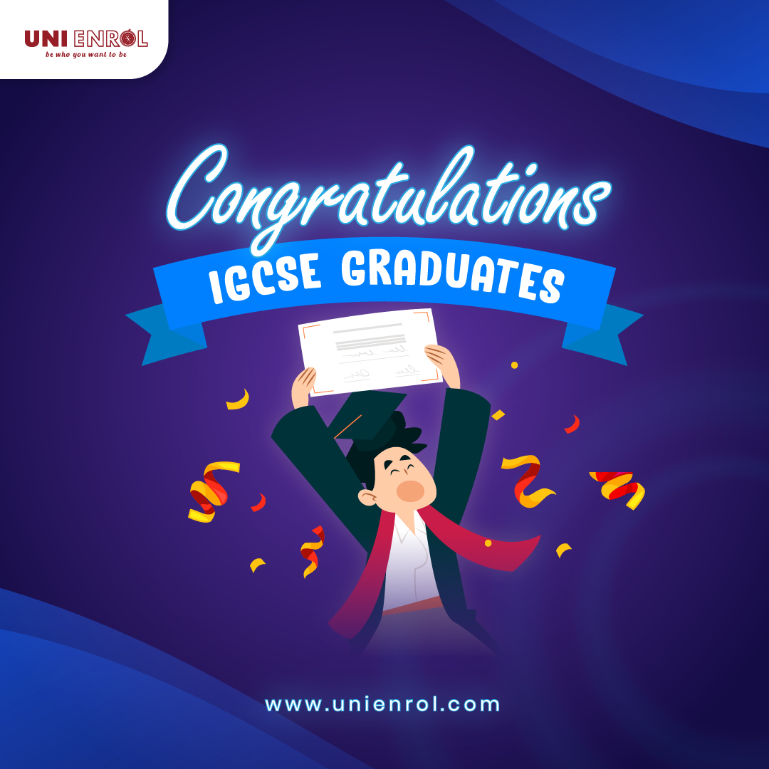 Uni Enrol - Congratulations to all IGCSE students!🎉🎉🎉 But...