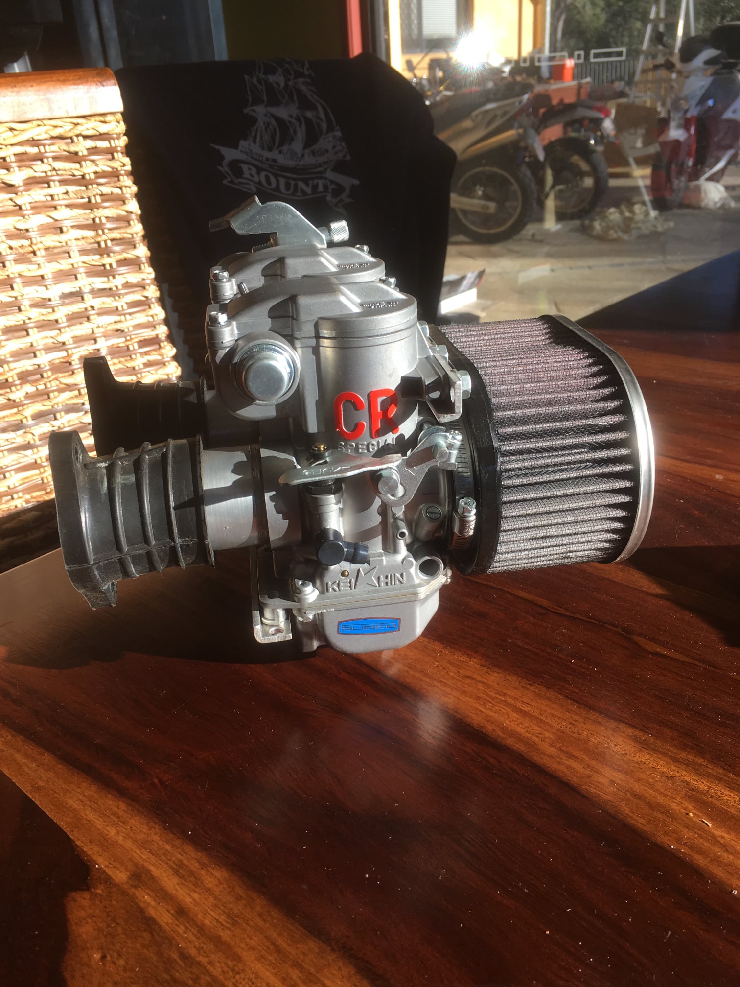 I have a set of keihin cr35 carburetors to fit to my 1999 peg can 