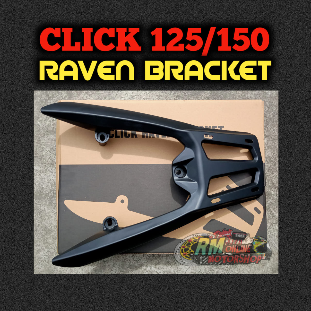 HONDA CLICK RAVEN BRACKET... - RM Moto Parts and Accessories