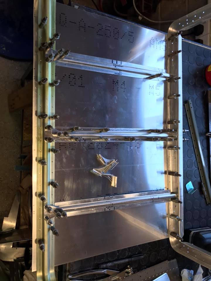 Spitfire Radiator Fairings in... - Mark Cole Metalforming Ltd