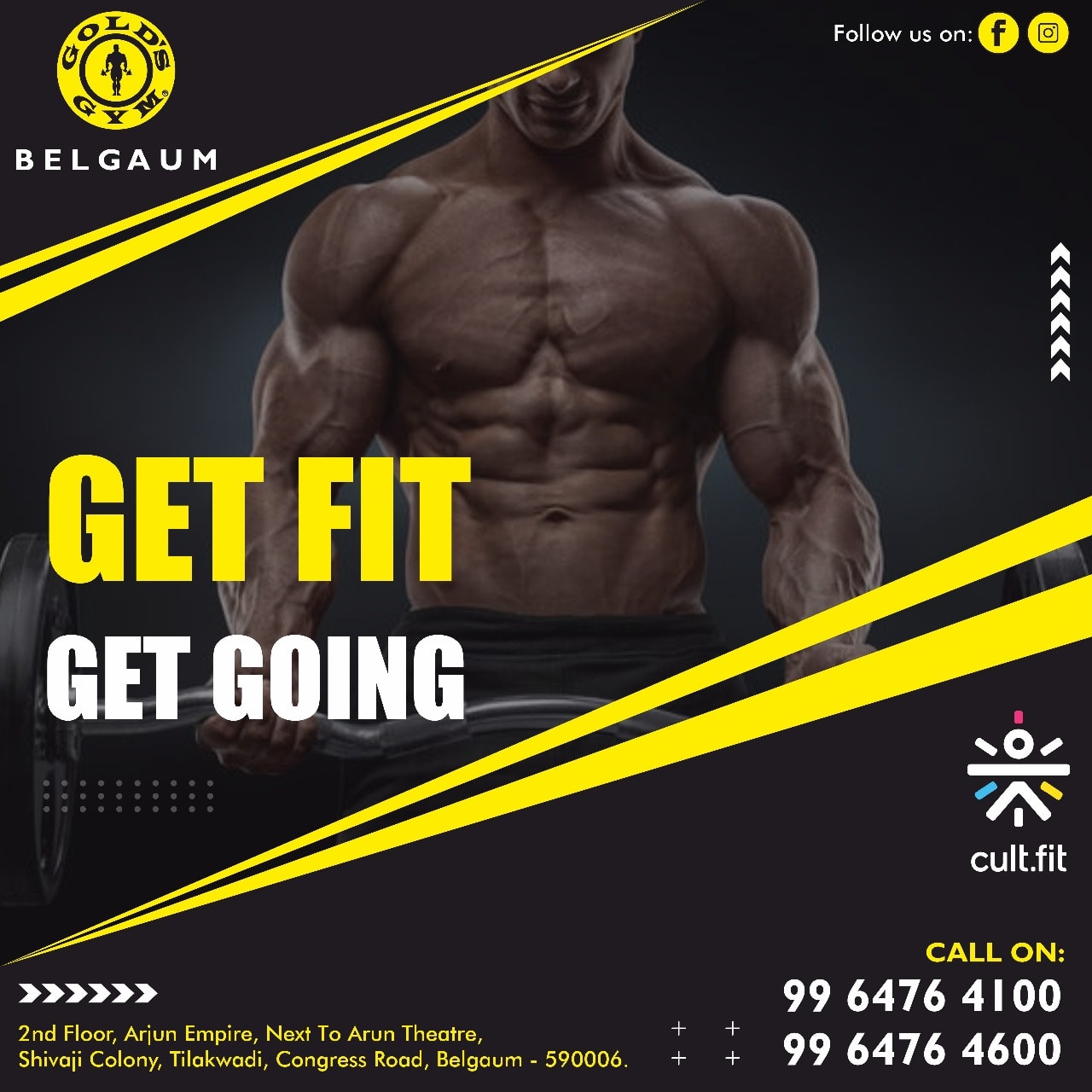 Gold's Gym Belgaum Tilakwadi Home
