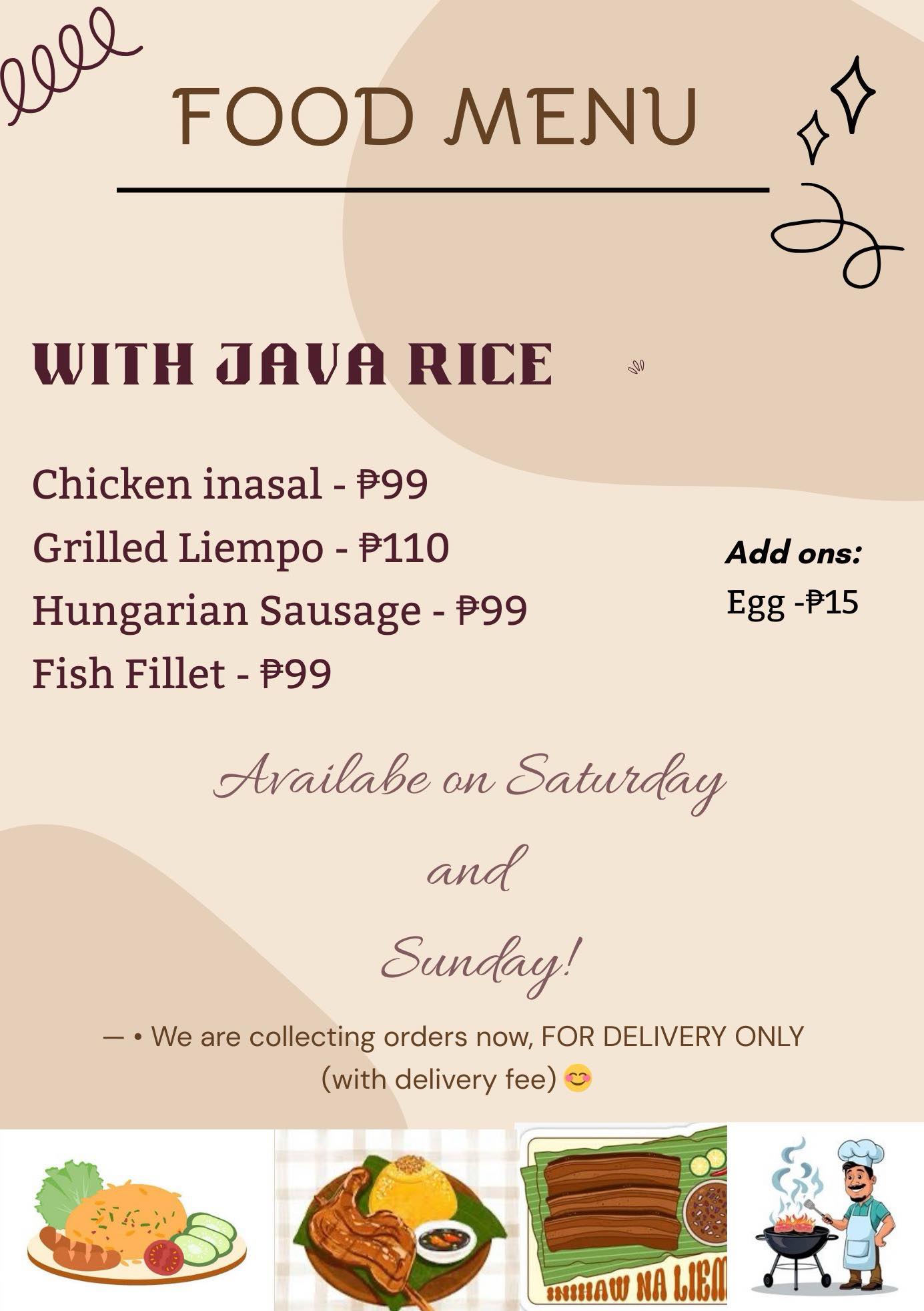 Order na po kamo, available on... - Ian Clark Maleniza | Facebook