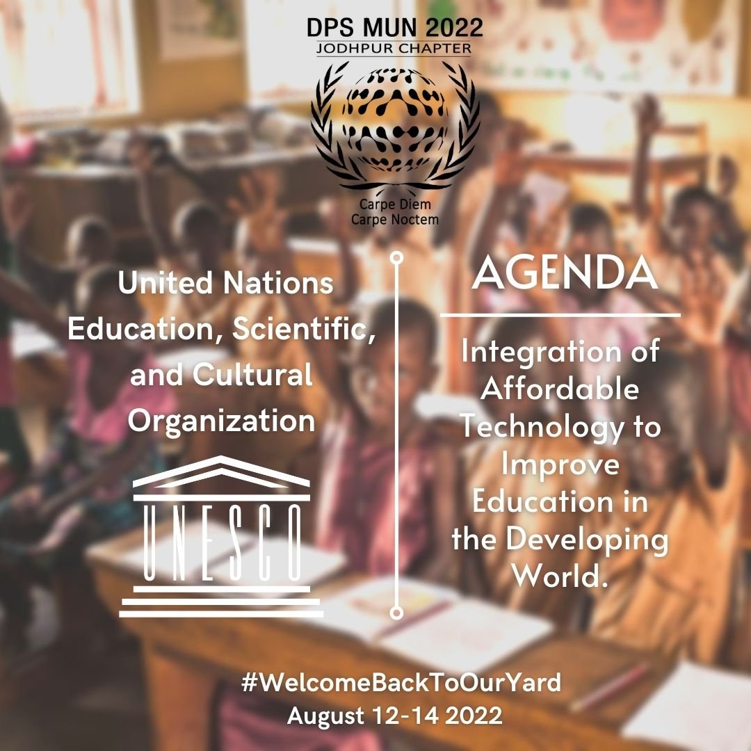 Delhi Public School Model United Nations 2022, Jodhpur Chapter | Jodhpur