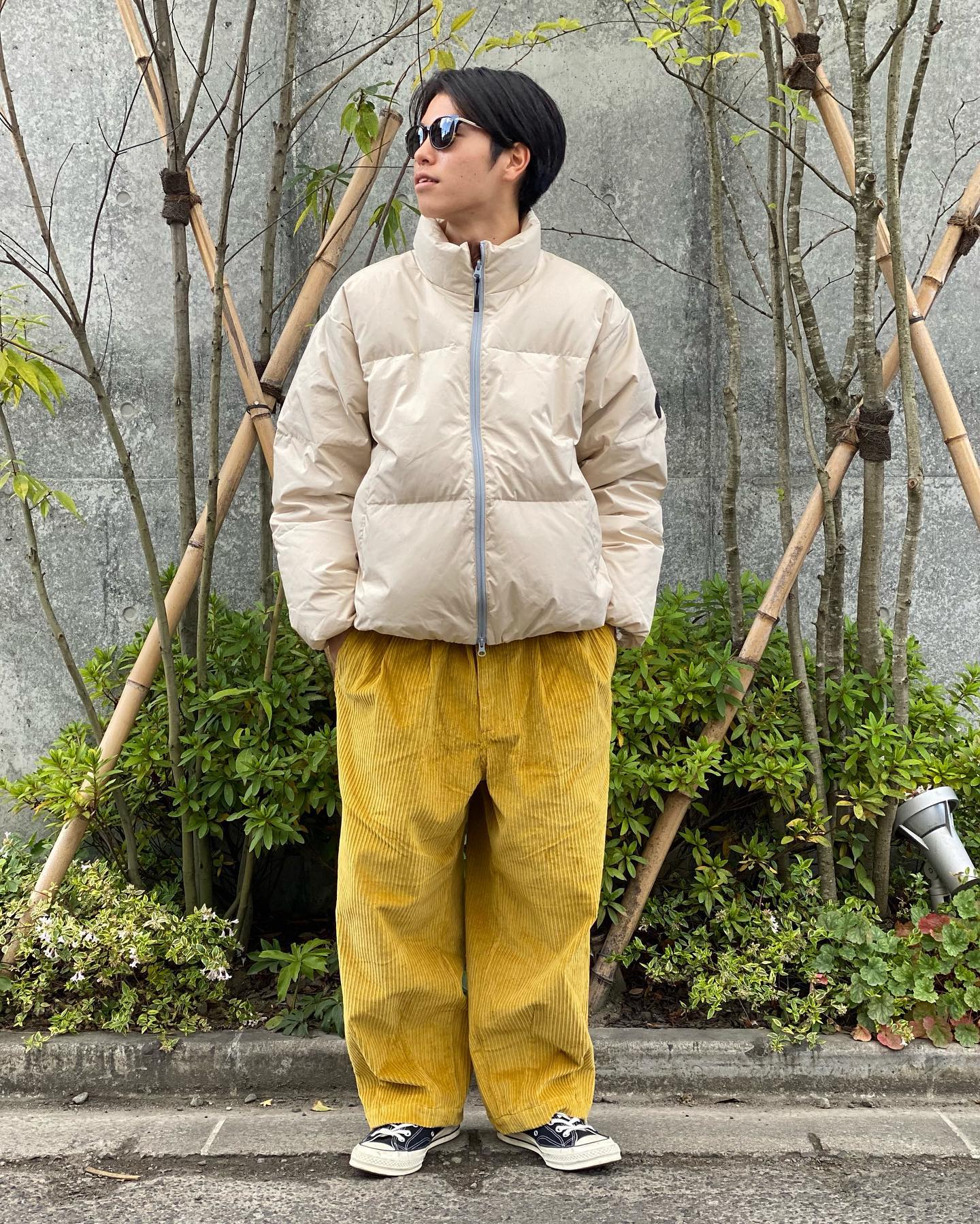Bridge - EVISEN / MOMO DOWN JKT TIGHTBOOTH / CORD BAGGY PANTS 