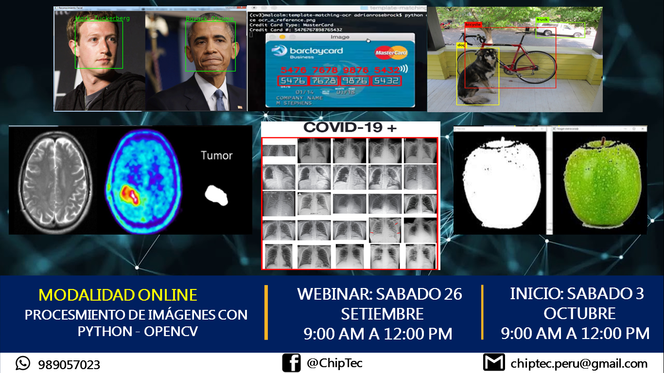 Chiptec - 📣PROCESAMIENTO DE IMÁGENES CON PYTHON - OPENCV🎥... | Facebook