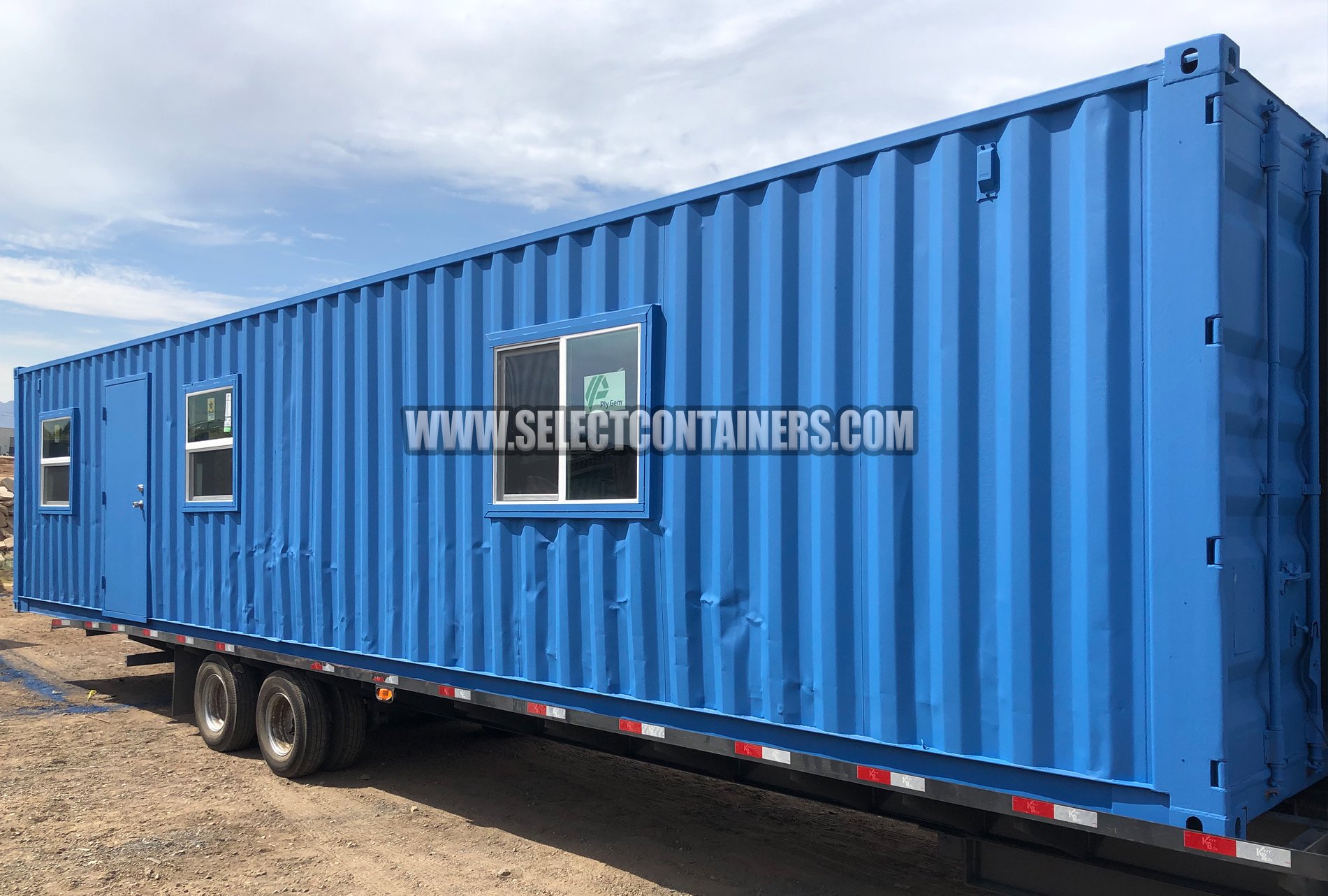 Select Containers - This custom painted 40' #container with walk ...