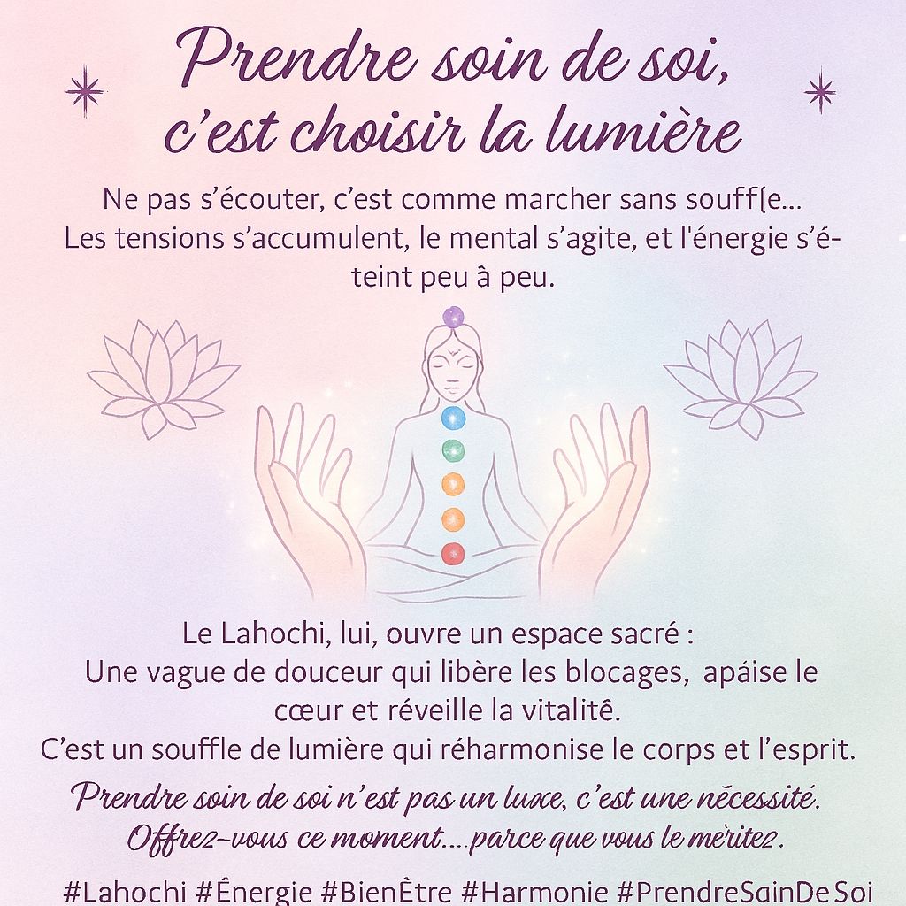 Soin Énergétique Lahochi à Distance - Séance De Guérison Énergétique, Support Global - Neuf