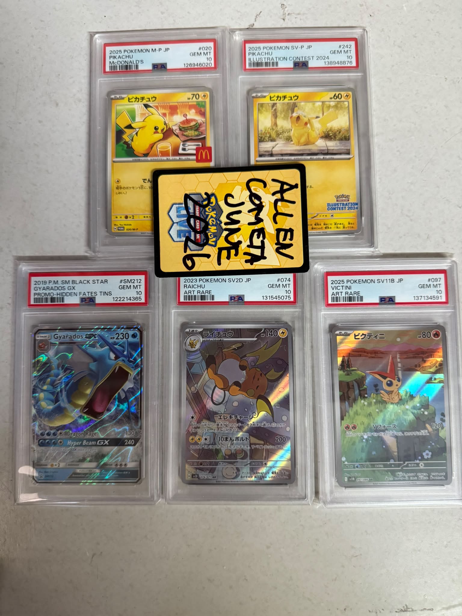 Selling/NFT PSA 10 grade cards (Japan) BurgerChu PSA10- SOLD 