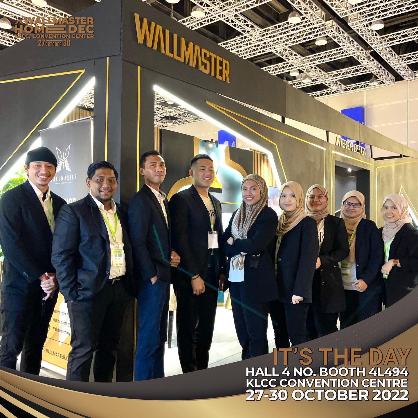 Our team 💪🏻 Temui kami di HomeDec,... - Wallmaster Malaysia | Facebook