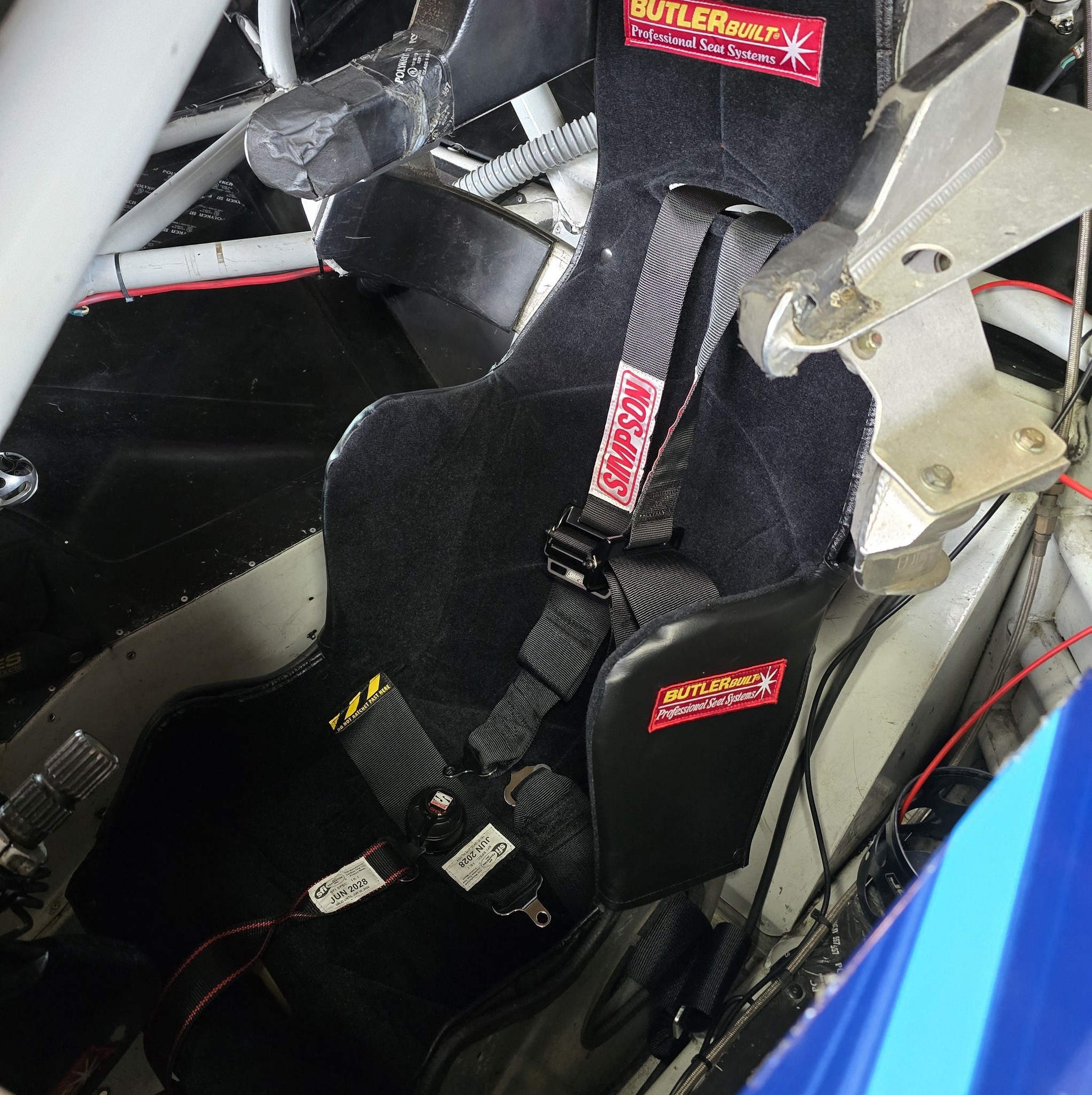 Wheelman Steve Dorer Getting it Done on A Restart at Auburndale ...