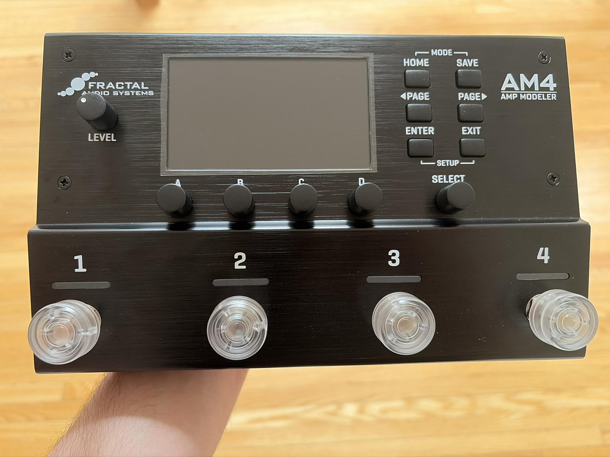 Fractal Audio Systems AM4 保護シールド付き お取り寄せ商品】FRACTAL