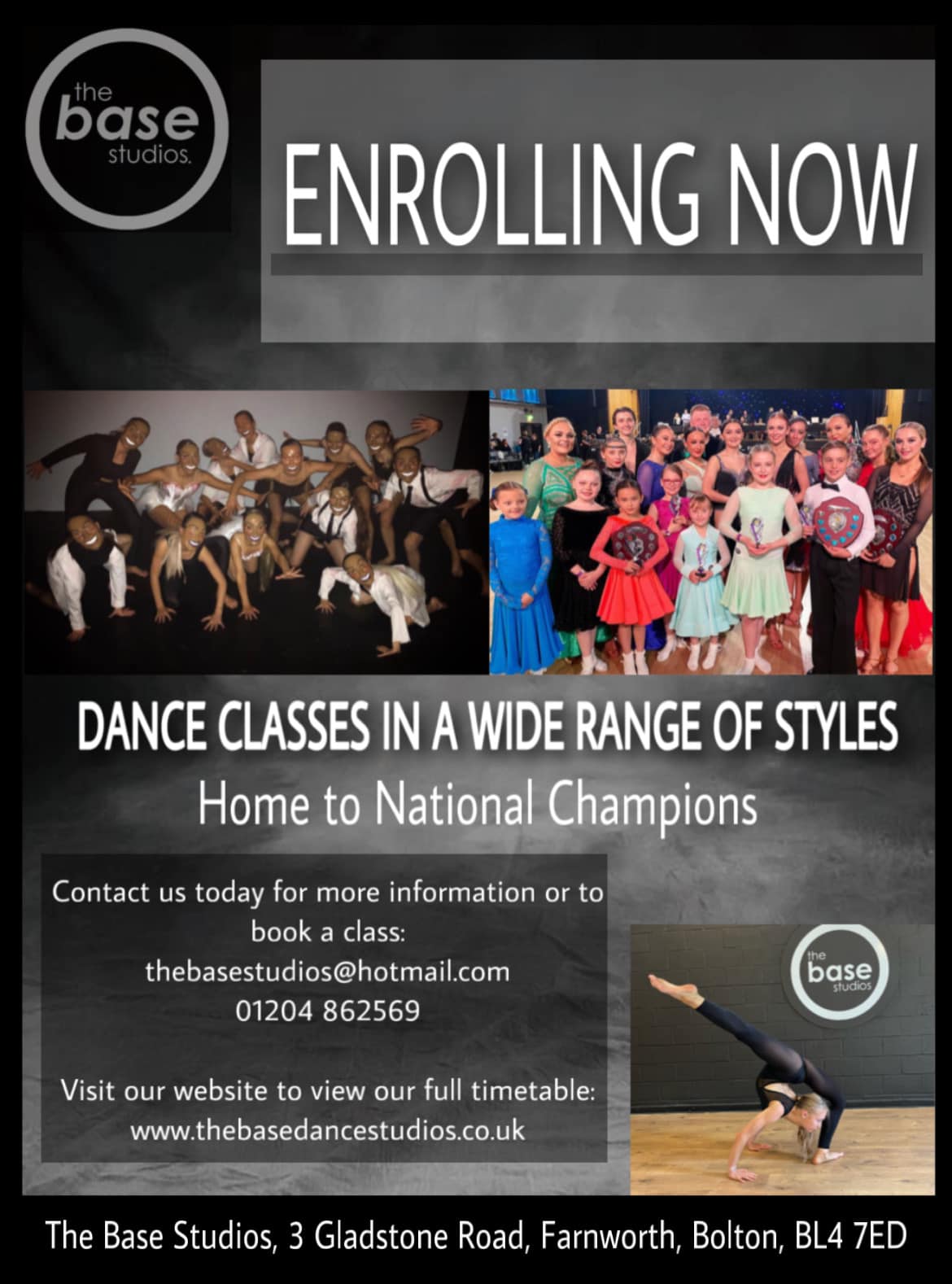 💥WE ARE NOW ENROLLING 💥 Classes in:... - The Base Studios | Facebook