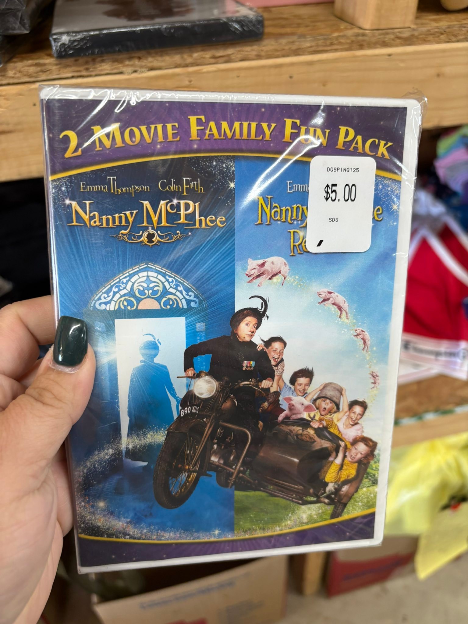 DVDs Have 1 of each $1 each ? 2MOVIE FAMILY FLIN PACK DOSPI 