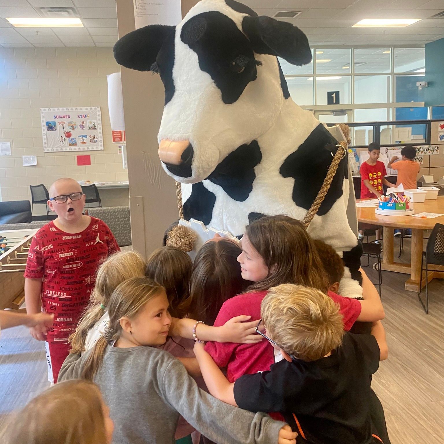 Last week the cow visited... ChickfilA at Janesville WI Facebook