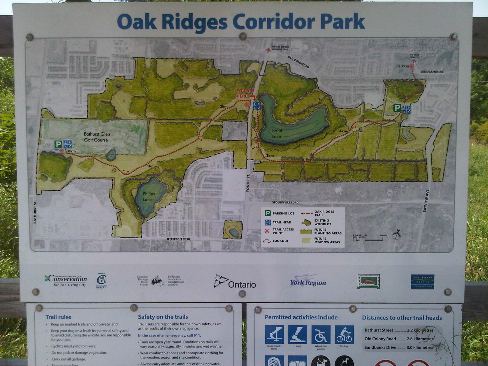 Oak Ridges Corridor Park | Richmond Hill ON