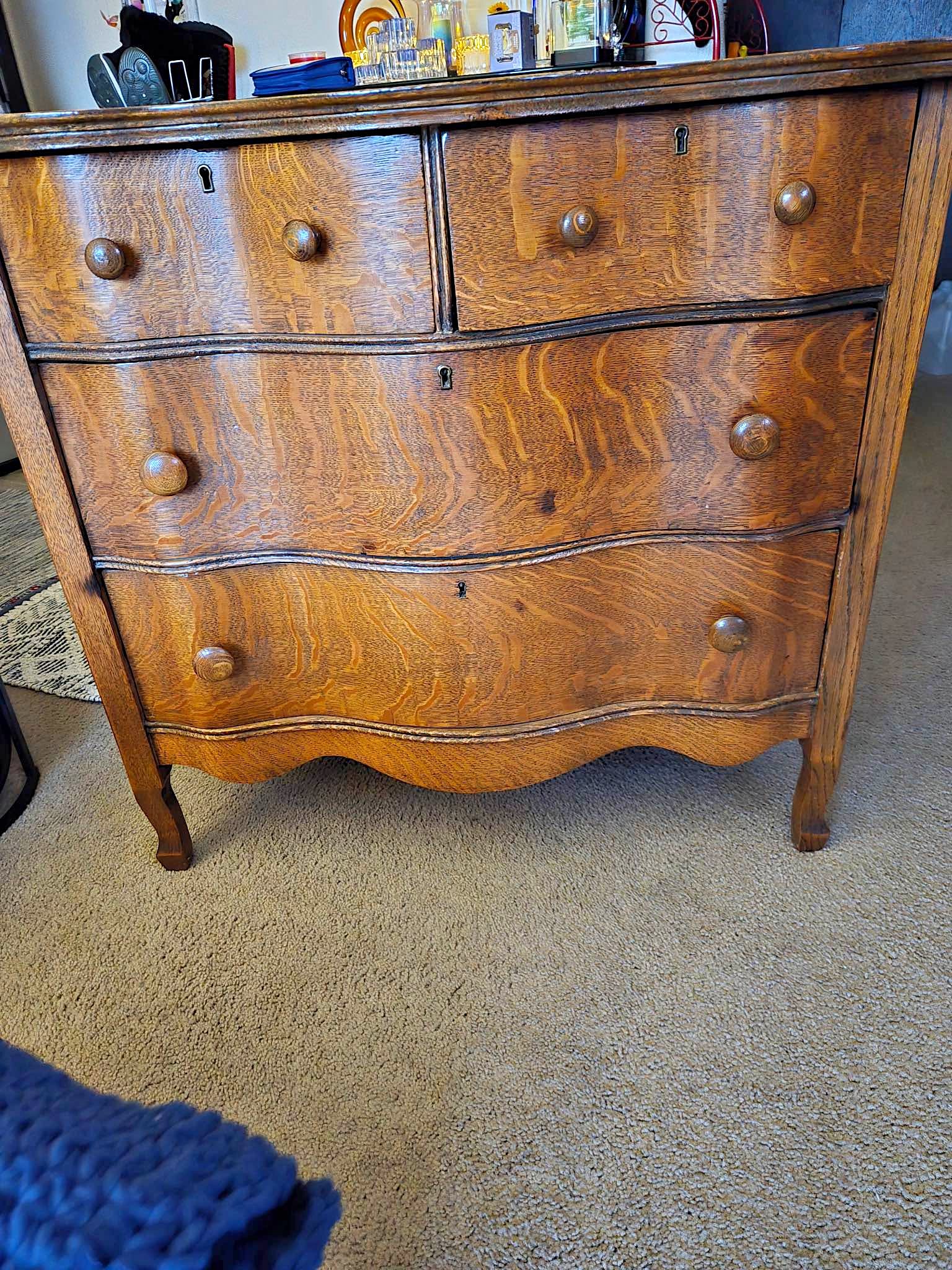 Antique dresser 38Lx 34H - Dressers & Chests of Drawers - Peoria ...